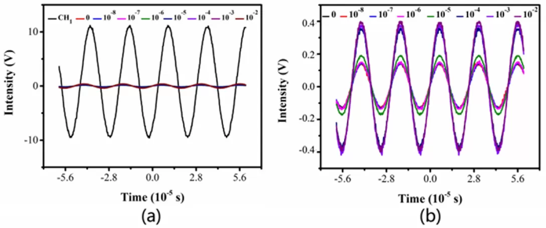 Research on the Lock-in Amplifier OE1022 Applied in Capacitive Coupling Conductivity Detectors Research on the Lock-in Amplifier OE1022 Applied in Capacitive Coupling Conductivity Detectors